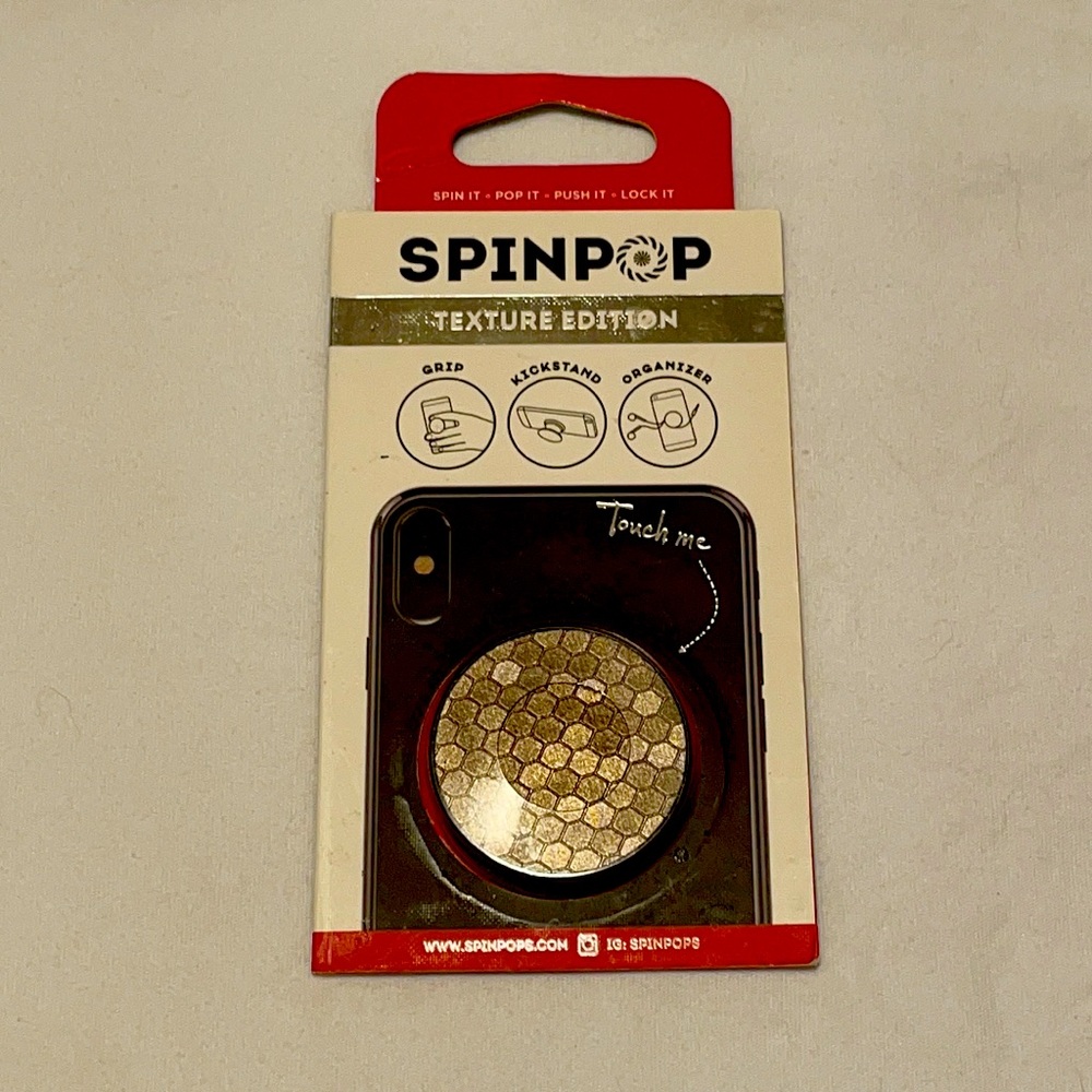 SPINPOP TEXTURE EDITION Cell Phone Accessory